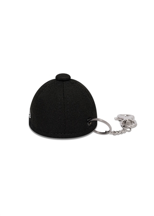 New Era mini cap keychain Black/White New Era